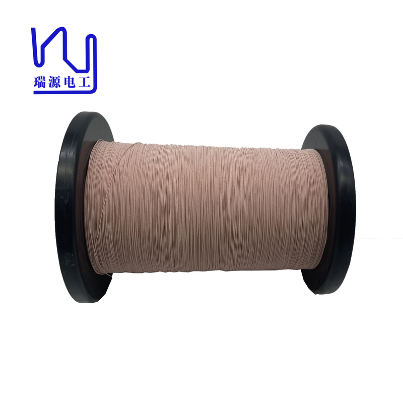 38 Awg Hf Litz Wire Custom Silk Covered For High Frequency Transformer