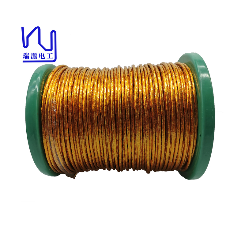 High Voltage Uew Copper Litz Wire Ultra Thin Enameled Pi Film