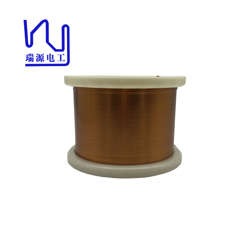 Aiw220 1.0mm*0.25mm Rectangular Copper Wire Hot Wind Self Adhesive