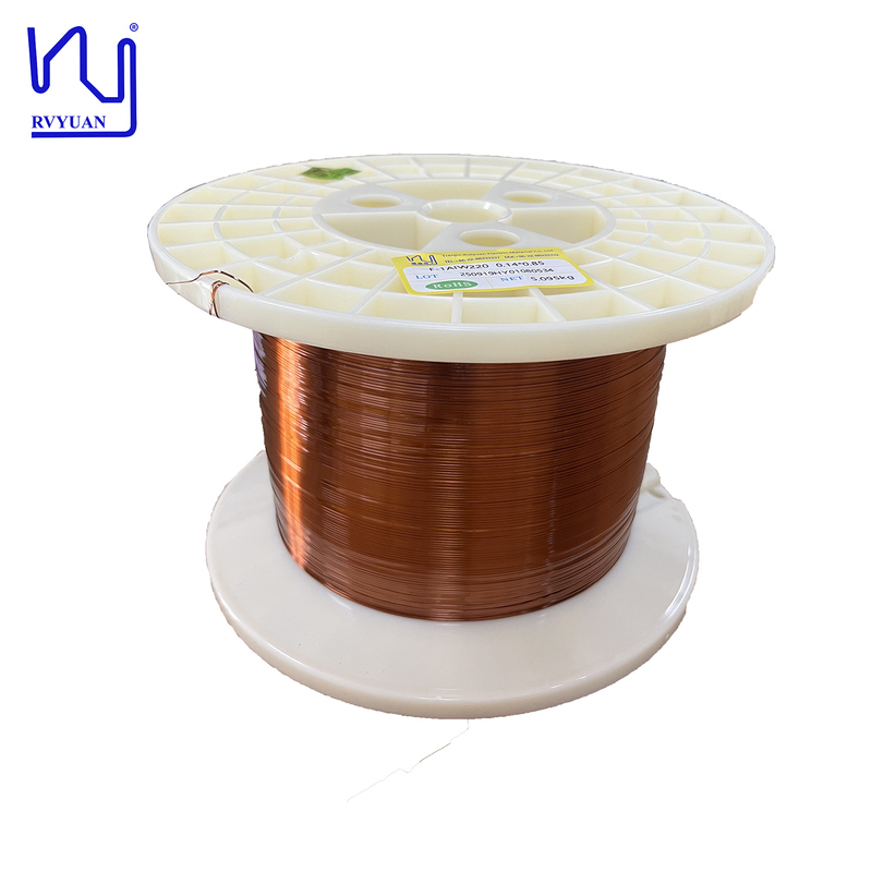 AIW Enameled Flat Copper Wire 2.0mm 3mm 4mm Rectangular Wire
