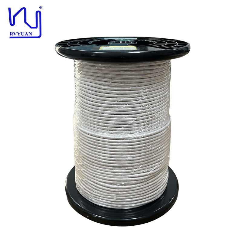 0.2mm Single Conductor High Frequency Multi Strand Silk Wrapped Copper Litz Wire