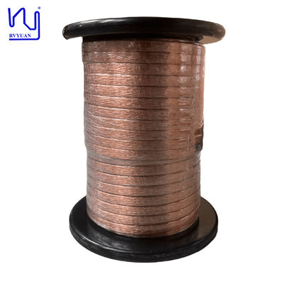 Cavo rettangolare in Mylar Litz 3500V 2UEW-F-PET(N) 12.1mm*3.4mm per trasformatore