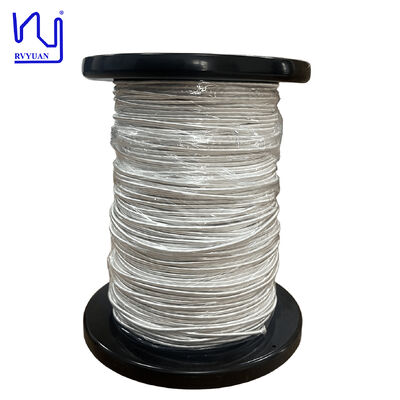Filo Litz ricoperto di seta naturale 2USTC 0,03X4000 Filo Litz servito singolo o doppio