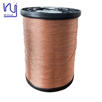 1UEW-H 0.1mm AWG38 60 fili filo Litz smaltato per avvolgimenti di trasformatori con temperatura massima di 180°C