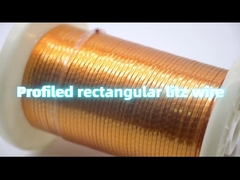 L'alta tensione ha profilato il cavo rettangolare Ruiyuan di Mylar Litz del cavo di rame di Litz