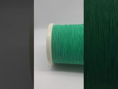 Verde colore vera seta coperto filo litz 0.071mm * 84 conduttore di rame Per audio di fascia alta